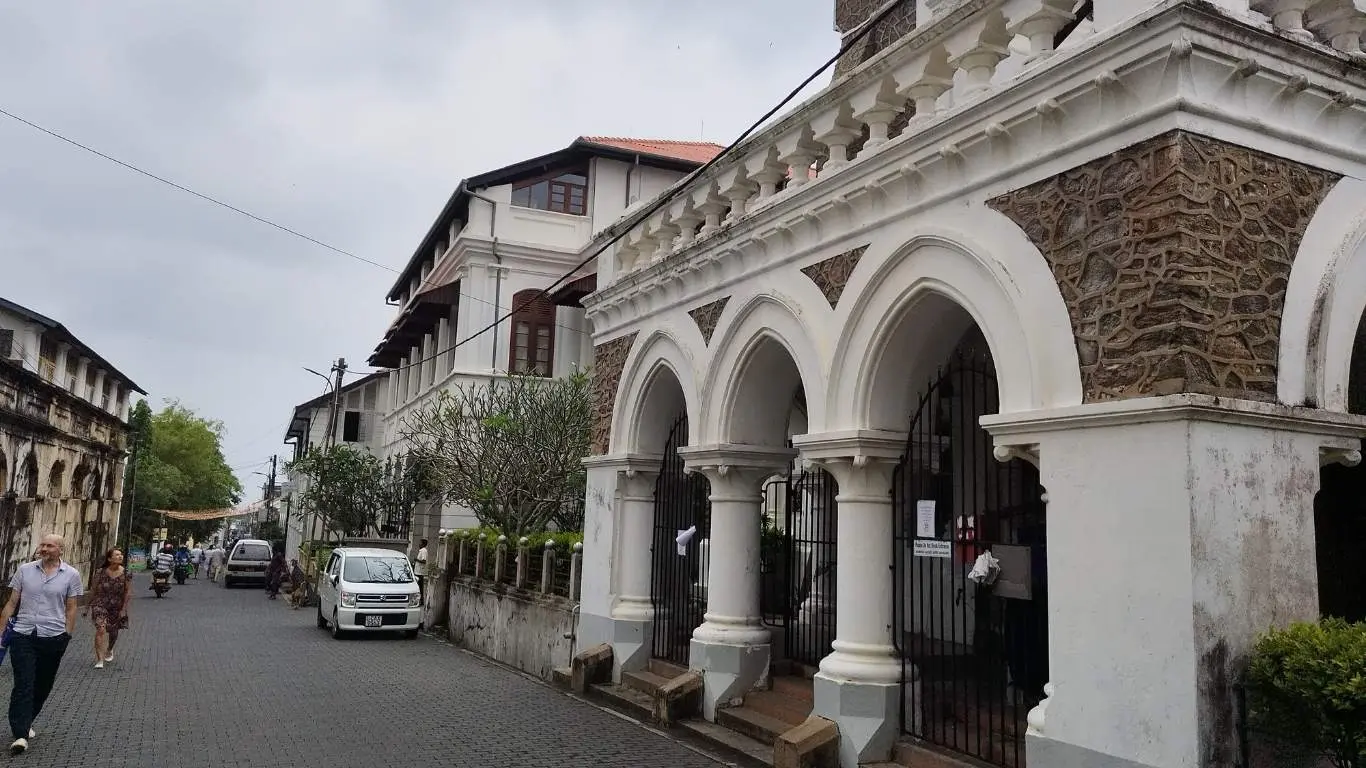 Fort ramparts during golden hour